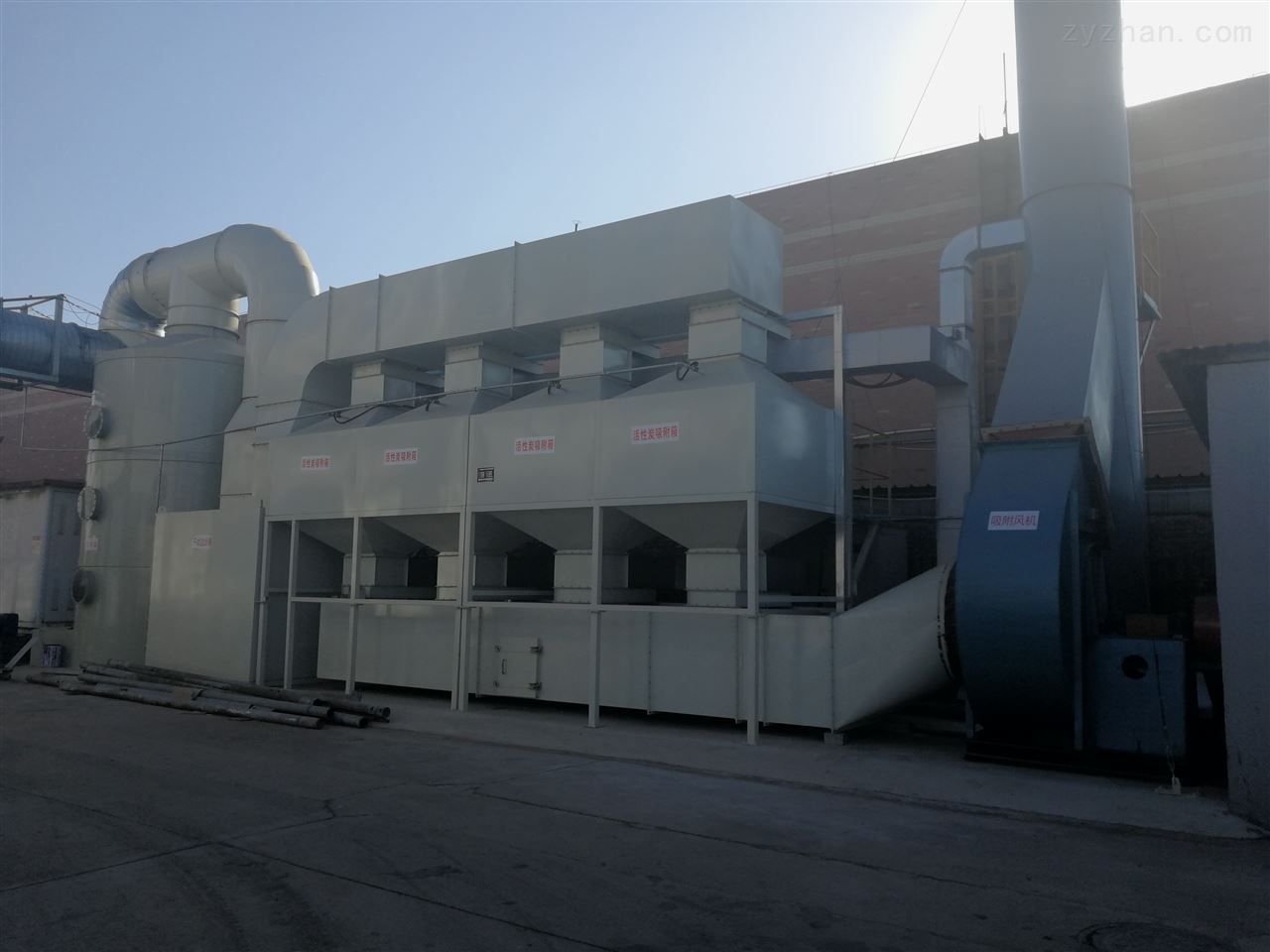 RCO催化熄灭装备活性炭吸